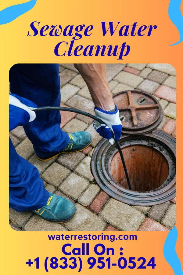 Sewage Water Cleanup in Barnhill, OH